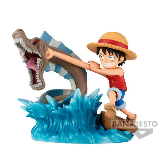 One Piece World Collectable Figure Log Stories Monkey.D.Luffy vs Local Sea Monster