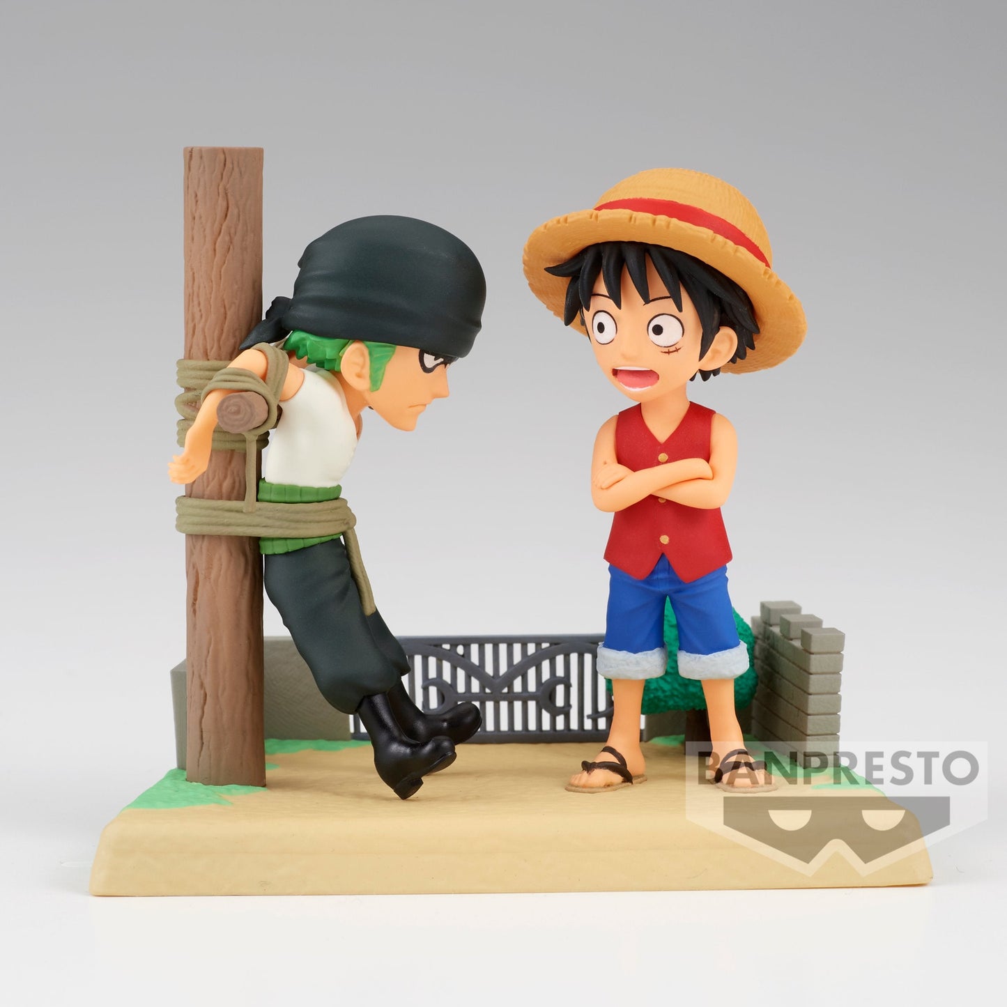 One Piece World Collectable Figure Log Stories Monkey.D.Luffy & Roronoa Zoro