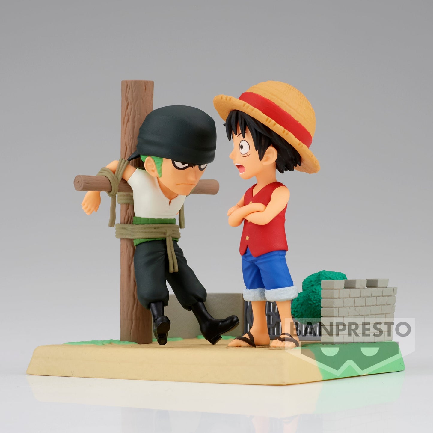 One Piece World Collectable Figure Log Stories Monkey.D.Luffy & Roronoa Zoro