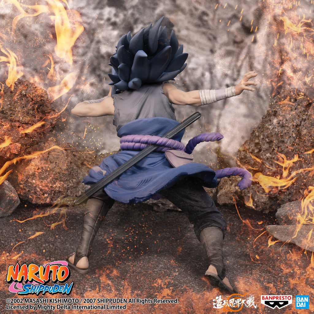 Naruto Shippuden Banpresto Figure Colosseum Uchiha Sasuke