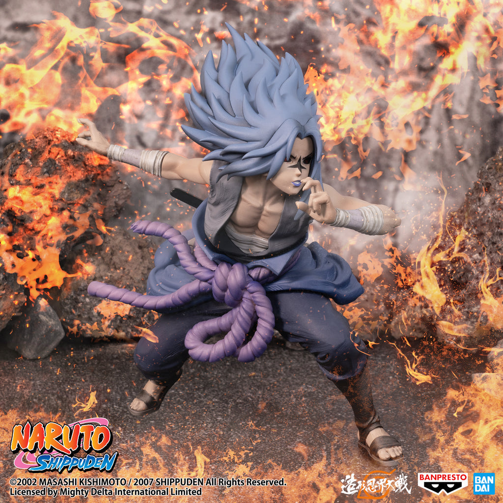 Naruto Shippuden Banpresto Figure Colosseum Uchiha Sasuke