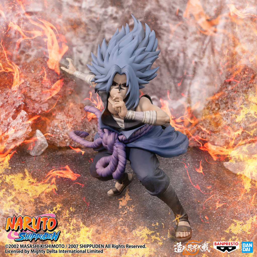 Naruto Shippuden Banpresto Figure Colosseum Uchiha Sasuke