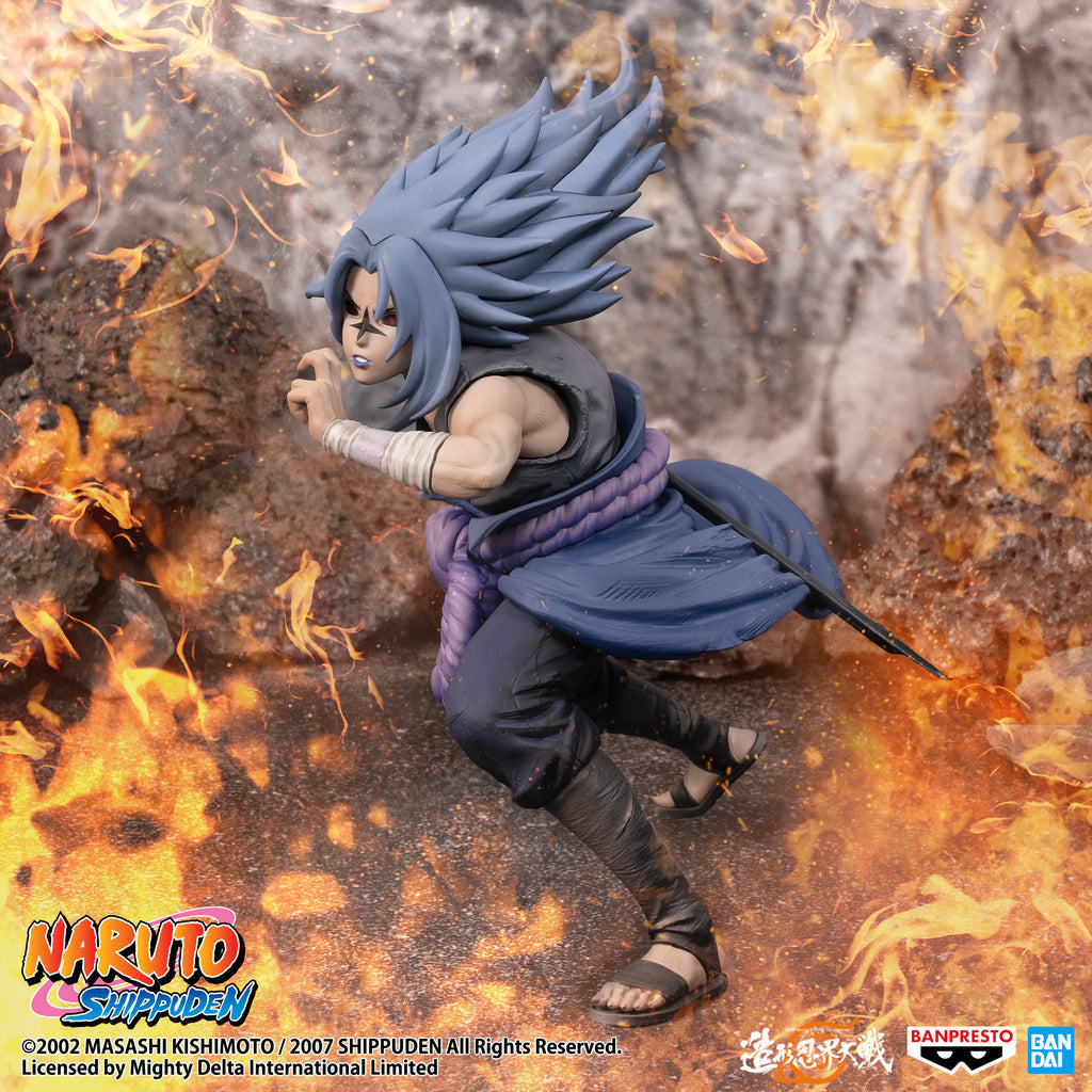 Naruto Shippuden Banpresto Figure Colosseum Uchiha Sasuke