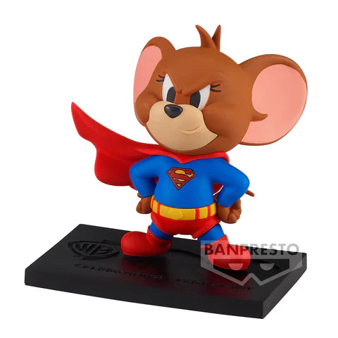 Tom And Jerry Figure Collection-Tom And Jerry As Superman-WB100th Anniversary Ver. (B:Jerry)