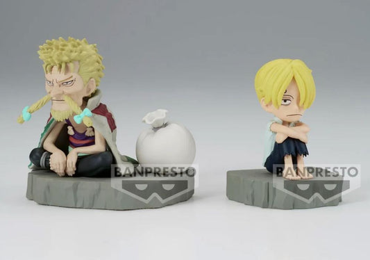 One Piece World Collectable Figure Log Stories Sanji & Zeff