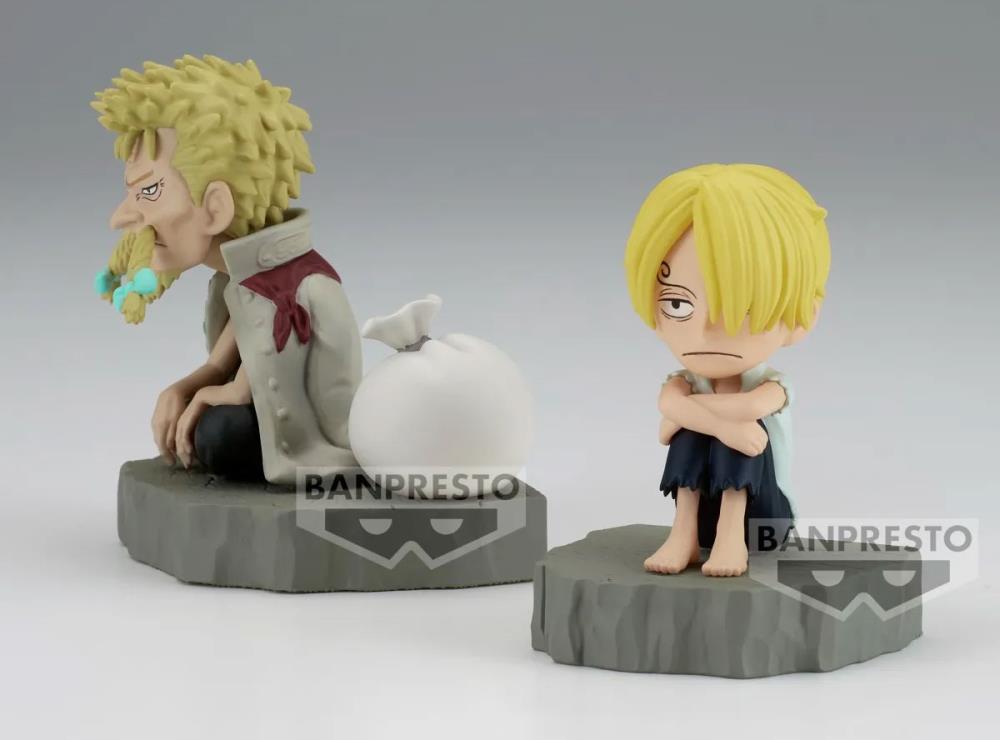 One Piece World Collectable Figure Log Stories Sanji & Zeff