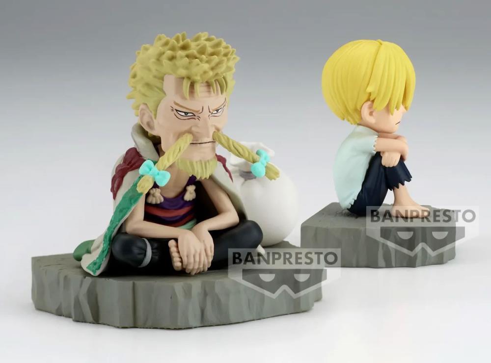 One Piece World Collectable Figure Log Stories Sanji & Zeff