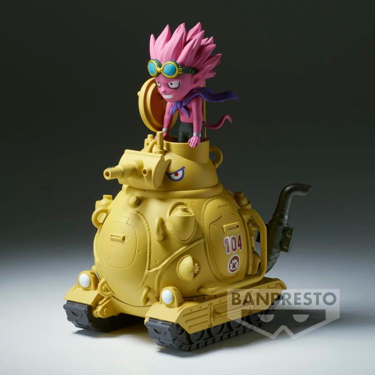 Sand Land Mega World Collectable Figure-Sand Land Royal Army Tank Corps No.104-