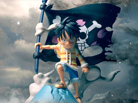 One Piece World Collectable Figure Log Stories-Monkey.D.Luffy-