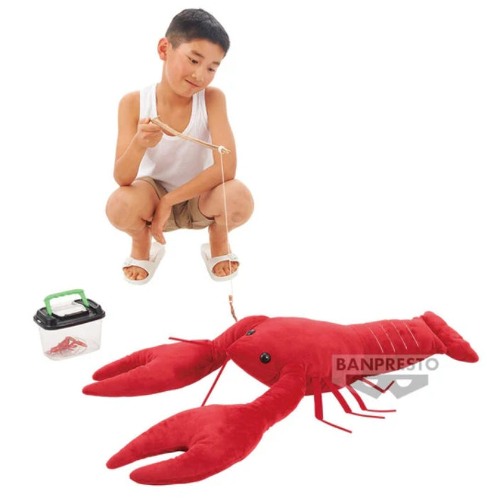 Jumbo Plush Rare Animal Series Big Red Swamp Crawfish