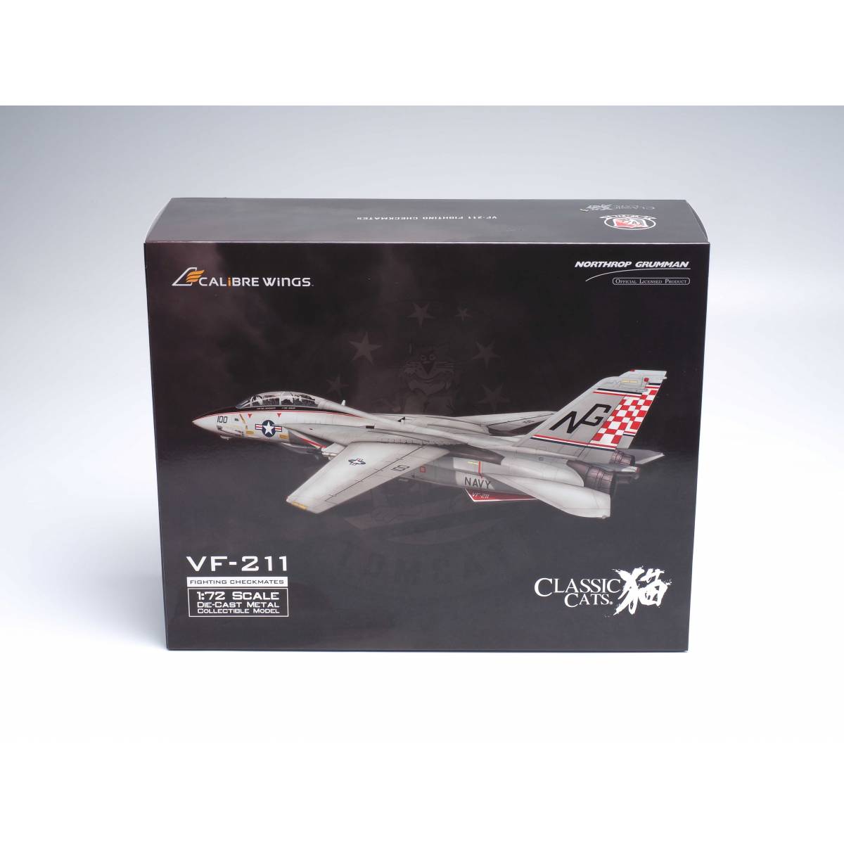 1/72 F-14A Tomcat Die Cast VF-211 Fighting Checkmates