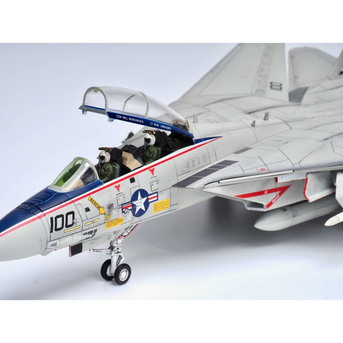 1/72 F-14A Tomcat Die Cast VF-211 Fighting Checkmates