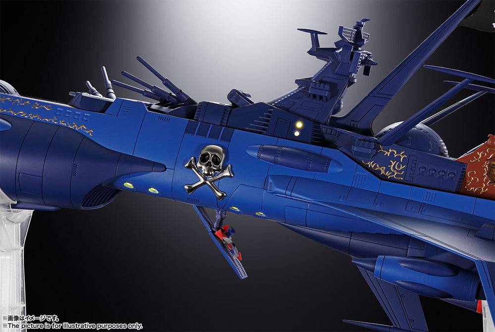 SOUL OF CHOGOKIN GX-93 SPACE PIRATE BATTLE SHIP ARCADIA