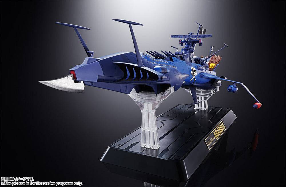 SOUL OF CHOGOKIN GX-93 SPACE PIRATE BATTLE SHIP ARCADIA