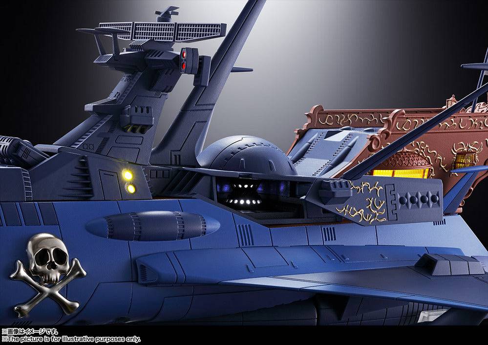 SOUL OF CHOGOKIN GX-93 SPACE PIRATE BATTLE SHIP ARCADIA