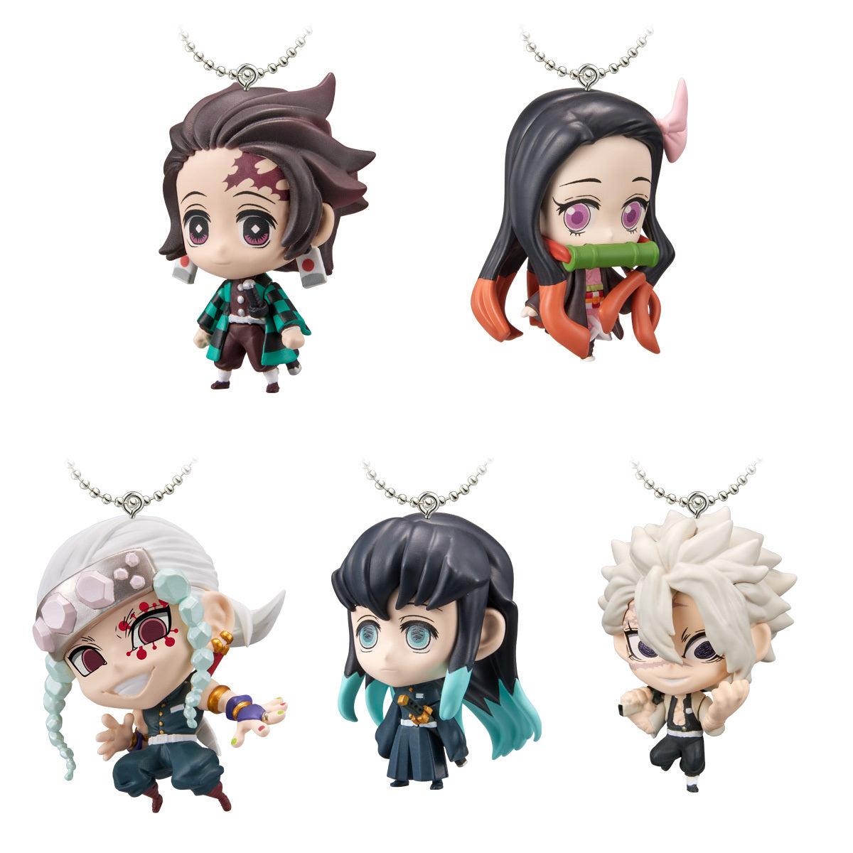 DEMON SLAYER: KIMETSU NO YAIBA MASCOT 3 SET W/O GUM