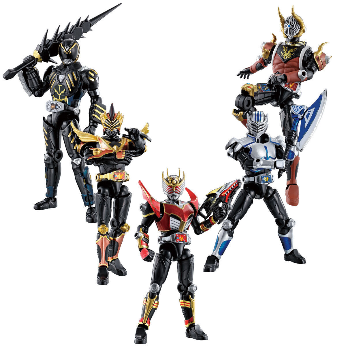 SO-DO CHRONICLE KAMEN RIDER RYUKI 3 SET W/O GUM