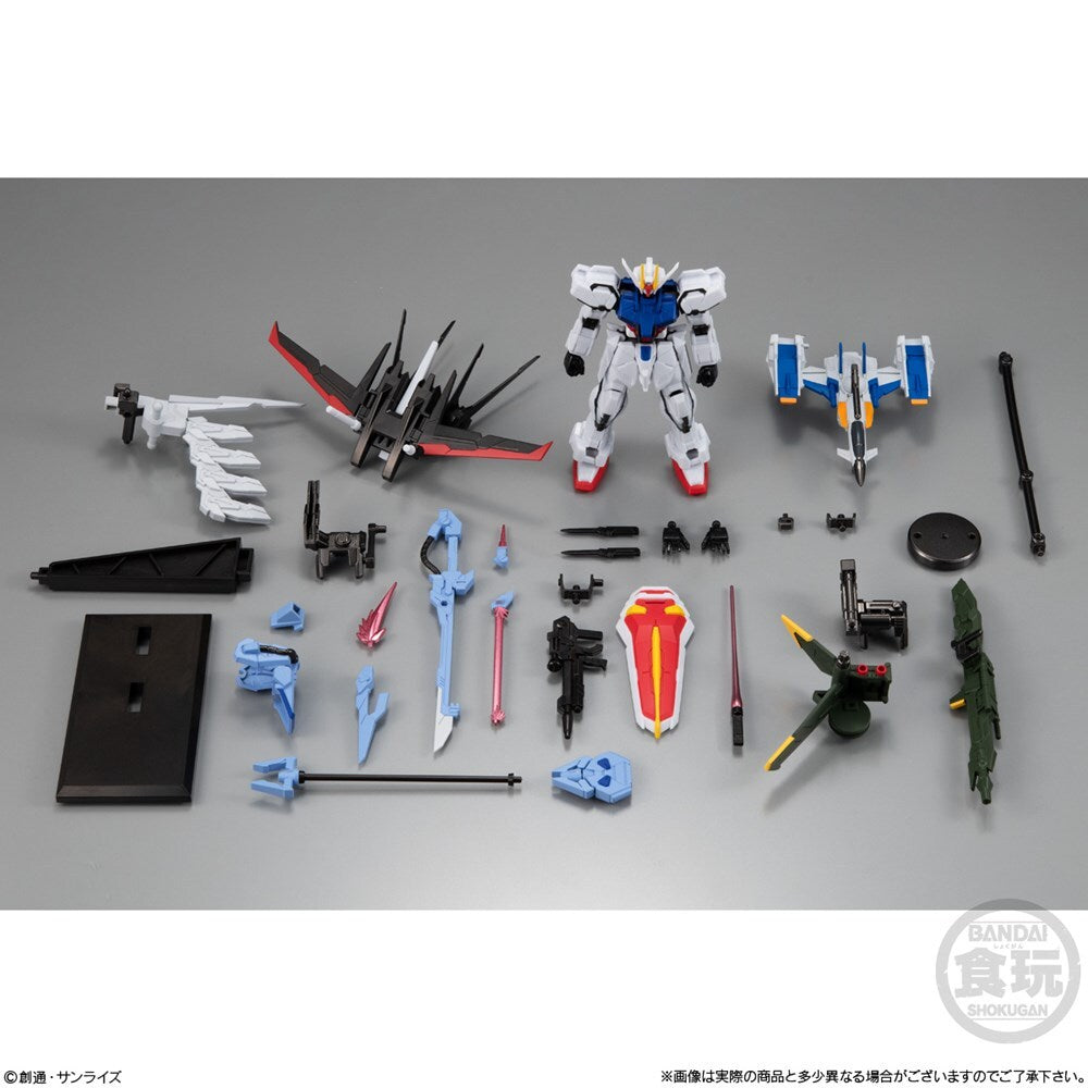 MOBILE SUIT GUNDAM G-FRAME EX03 PERFECT STRIKE GUNDAM and SKYGRASPER W/O GUM