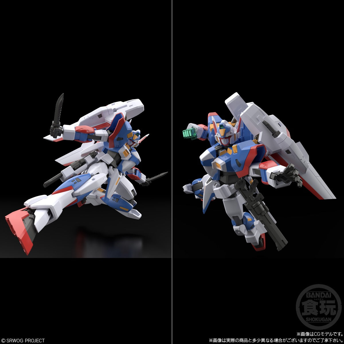 SMP [SHOKUGAN MODELING PROJECT] SUPER ROBOT WARS OG R-1 & R-GUN W/O GUM