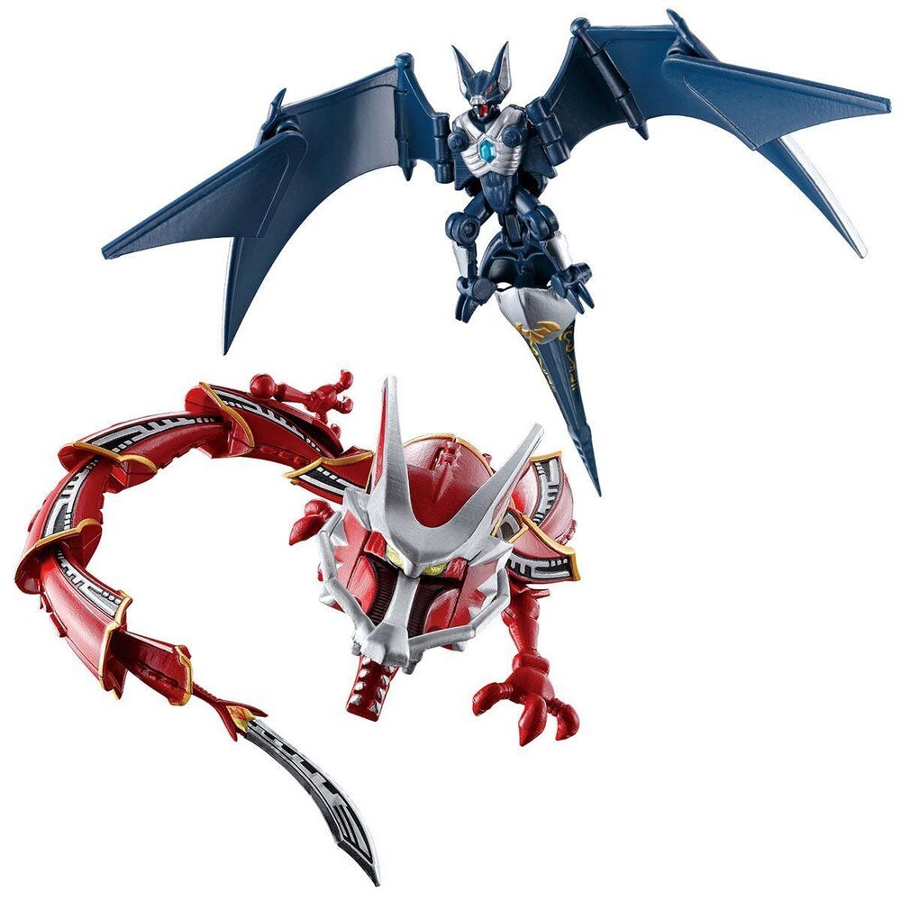 SO-DO CHRONICLE KAMEN RIDER RYUKI DRAGREDER & DARK WING SET W/O GUM