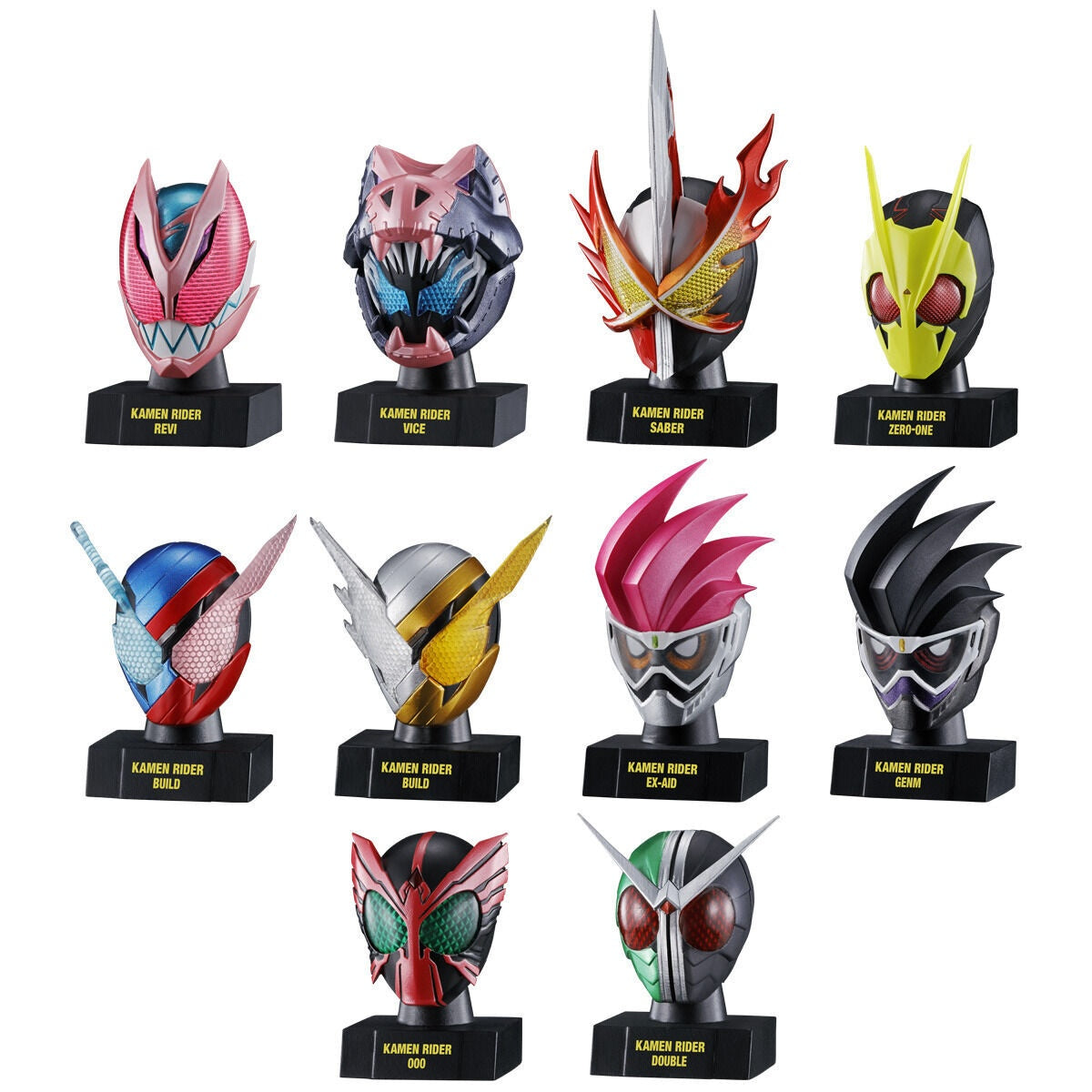 KAMEN RIDER MASK HISTORY 1 W/O RAMUNE