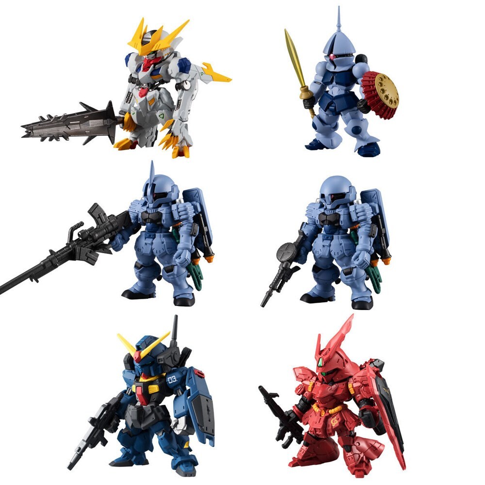 FW GUNDAM CONVERGE 10th ANNIVERSARY MEMORIAL SELECTION 01 W/O GUM (SOLD SEPARATELY)