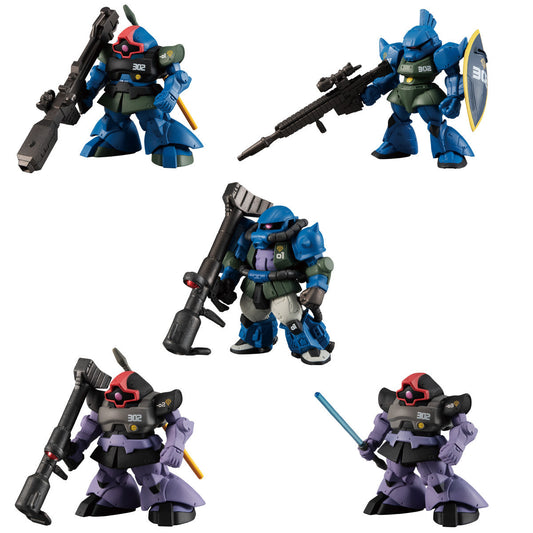 FW GUNDAM CONVERGE-CORE NIGHTMARE OF SOLOMON 302ND PATROL SQUAD SET W/O GUM