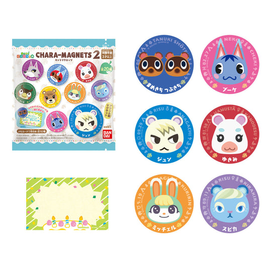 73742 ANIMAL CROSSING CHARACTER MAGNET 2 W/O GUM