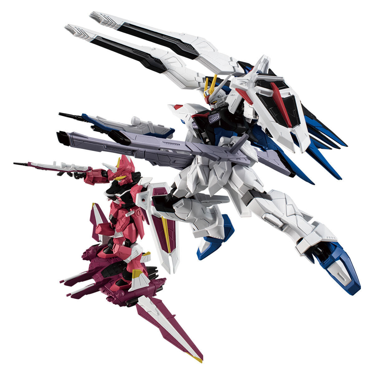 MOBILE SUIT GUNDAM G-FRAME FA FREEDOM GUNDAM and JUSTICE GUNDAM OPTION PARTS SET W/O GUM