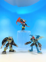 SHODO DIGIMON PAILDRAMON & BLACK WARGREYMON W/O GUM