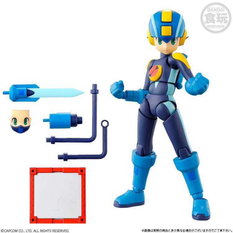 SMP [Shokugan Modeling Project] Kit Makes Pose Mega Man Battle Network Vol. 1 W/O Gum (14PCS/DP MOQ)