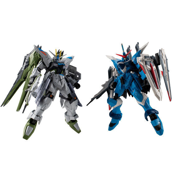 Mobile Suit Gundam G-Frame FA Freedom Gundam & Justice Gundam Real Type Colour without Gum Set