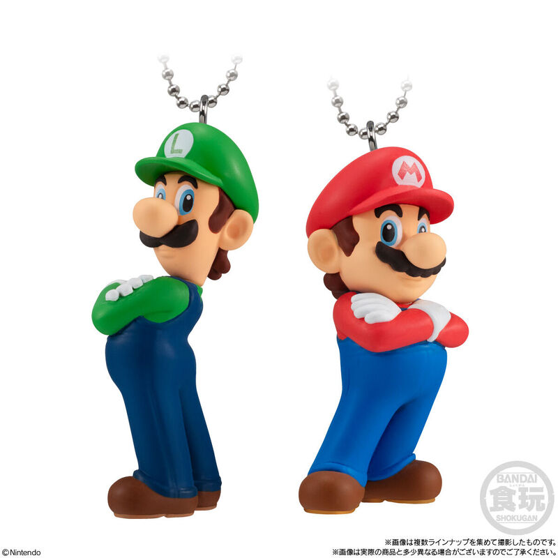 Super Mario Mascot Charm Collection without Gum