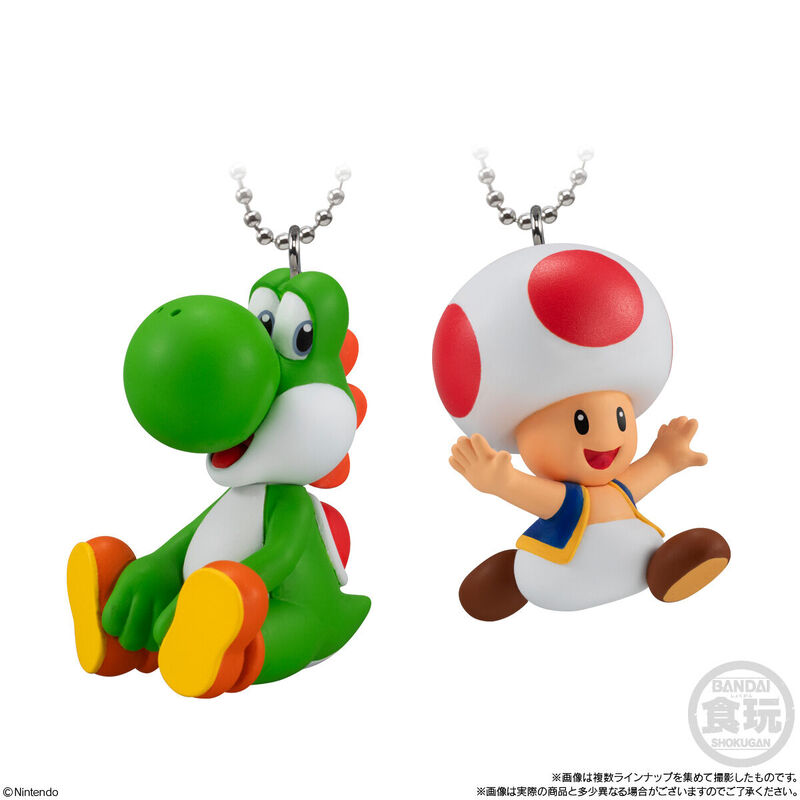 Super Mario Mascot Charm Collection without Gum