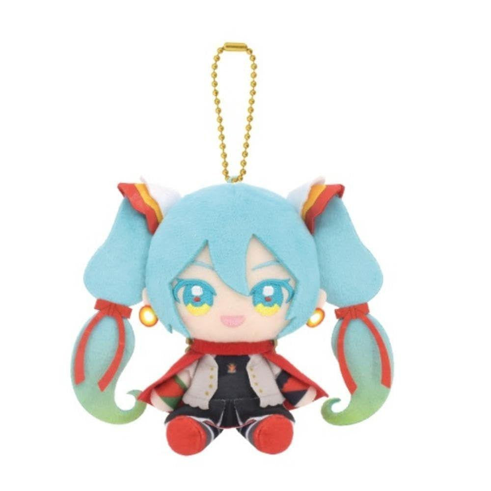 Chibi Siting Plush Mascot Hatsune Miku × Mobile Fighter G Gundam