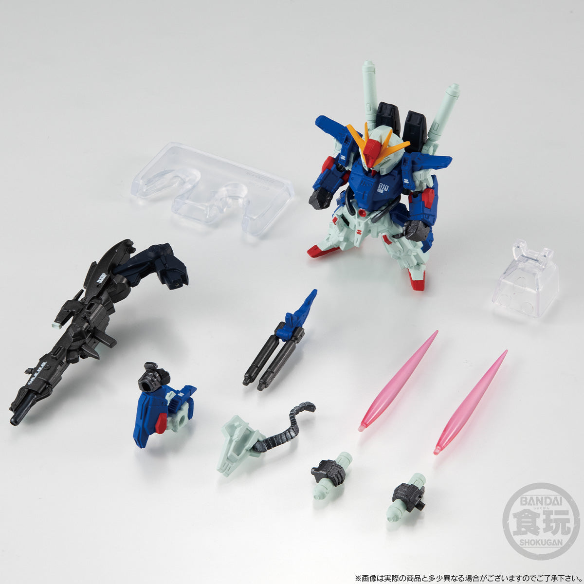 FW Gundam Converge Gundam Core Full Armour ZZ Gundam W/O Gum