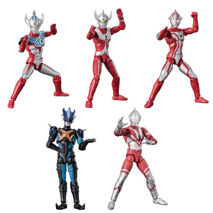 Chodo Alpha Ultraman 5 Set W/O Gum