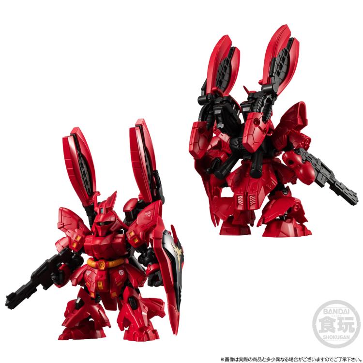 Mobility Joint Gundam RX-93FF Nu Gundam & MSN-04FF Sazabi Set without Gum