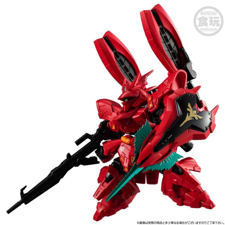 Mobility Joint Gundam RX-93FF Nu Gundam & MSN-04FF Sazabi Set without Gum