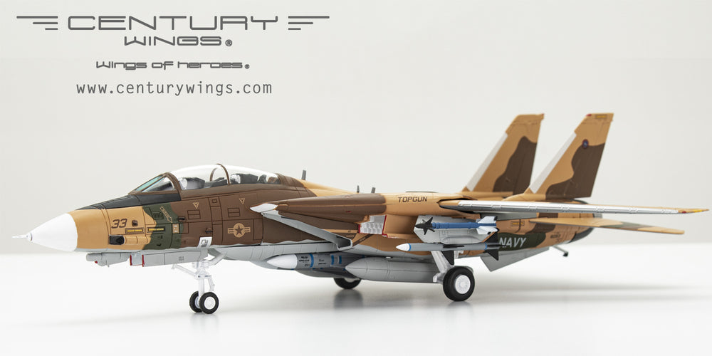 1/72 F-14A TOMCAT US NAVY FIGHTER WEAPONS SCHOOL  - TOPGUN - 33 1996 NAS Miramar CA