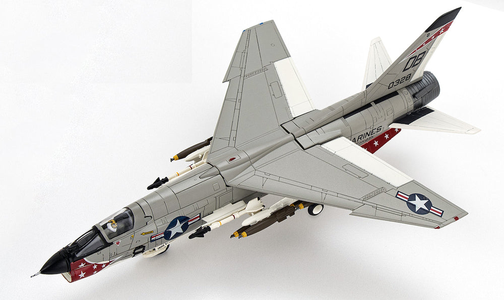 1/72 F8E Crusader U.S. Marine Corps VMF AW235 Death Angels DB8 1966