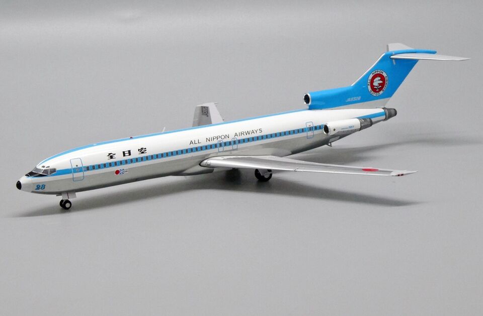 1/200 All Nippon Airways Boeing 727-200 "SAPPORO '72" "Polished" Reg: JA8328 with Stand