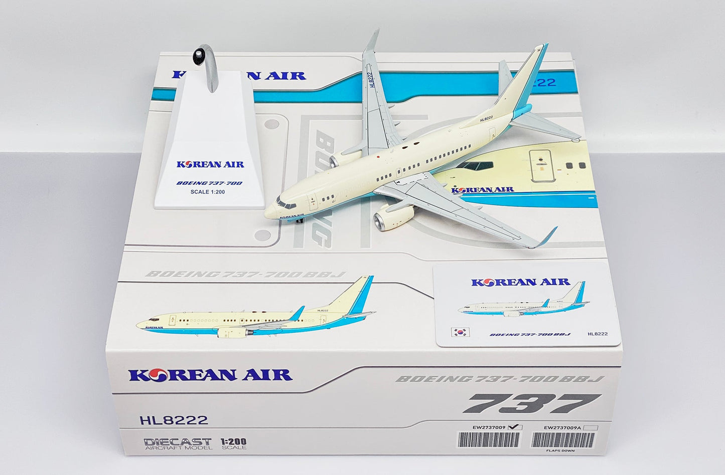 Korean Air B737-700 BBJ HL8222