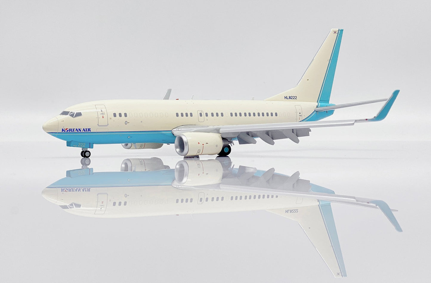 Korean Air B737-700 BBJ HL8222 (Flaps Down)