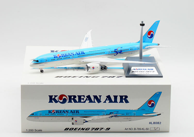 1/200 Korean Air B787-9 HL8082 "Beyond 50 Years of Excellence"