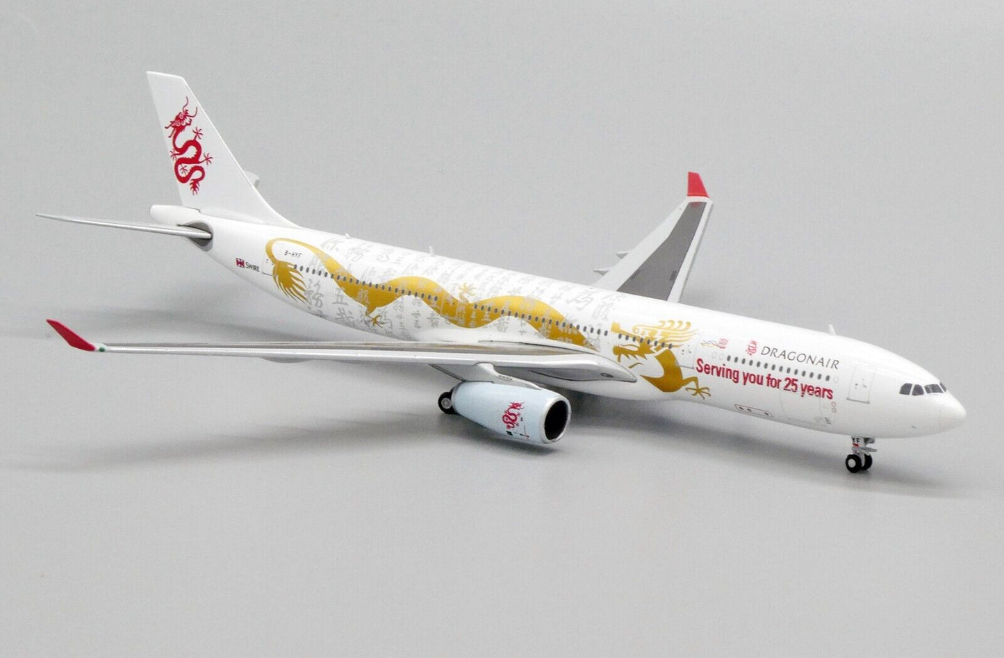 1/400 Dragonair A330-300 B-HYF "Serving you for 25 years"