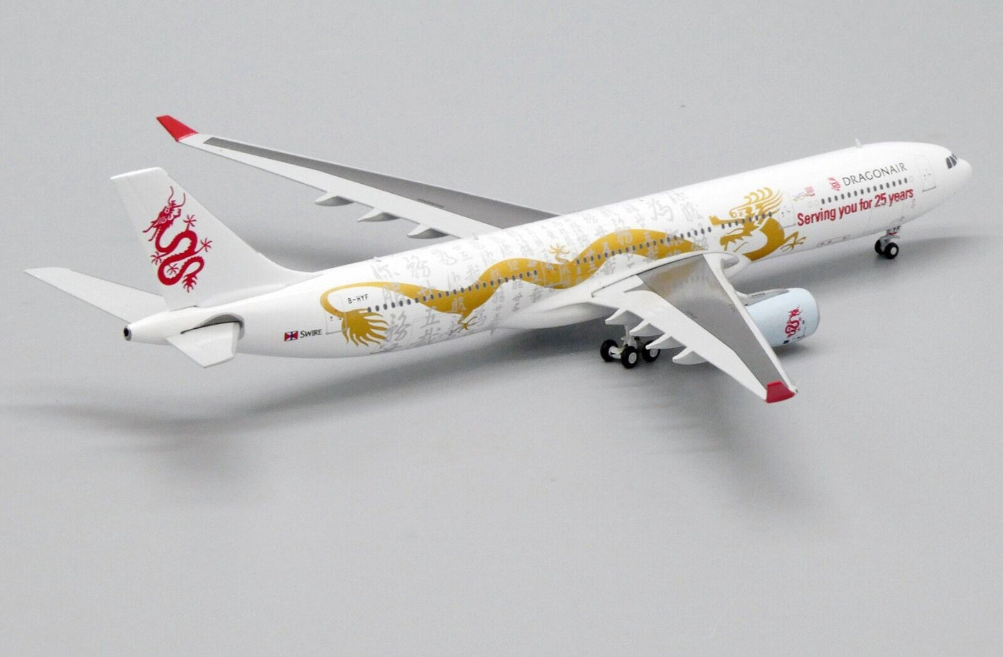 1/400 Dragonair A330-300 B-HYF "Serving you for 25 years"