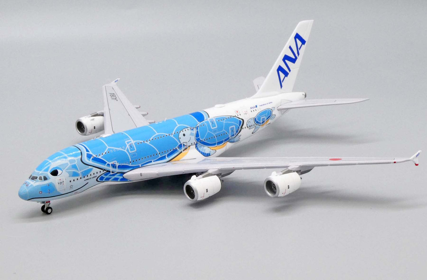 JC400 ANA Airbus A380 JA381A  - Flying Honu - Lani Livery -