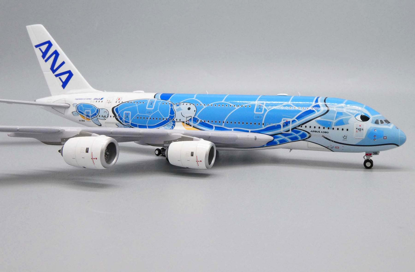 JC400 ANA Airbus A380 JA381A  - Flying Honu - Lani Livery -