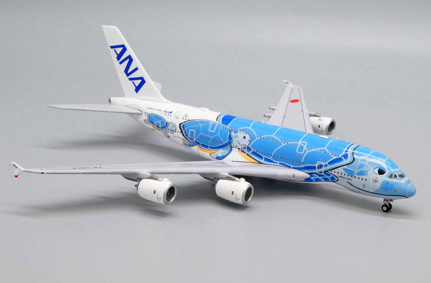 JC400 ANA Airbus A380 JA381A  - Flying Honu - Lani Livery -